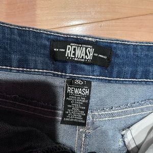 Rewash Jean shorts